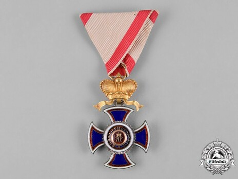 Order of Danilo I (Merit for the Independence), Type IV, IV Class, Officer Obverse