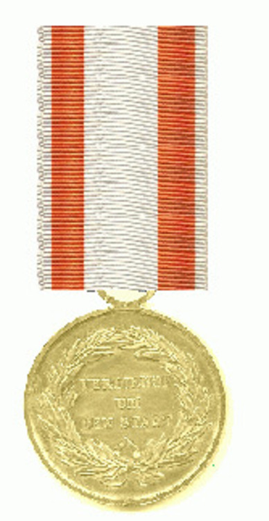 Allgemeines preussisches ehrenzeichen in gold 1890 1900 avers