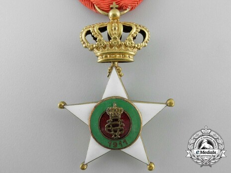 Order of the Colonial Star of Italy, Grand Officer's Cross Obverse