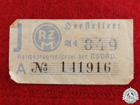 NSDAP Leiter einer Hauptstelle Type II Ort Level Armband RZM Tag