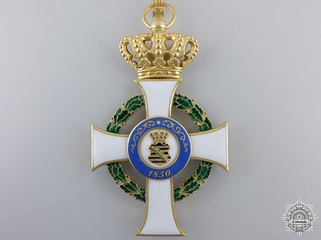 Albert Order, Type II, Civil Division, I Class Commander (in silver gilt) Reverse
