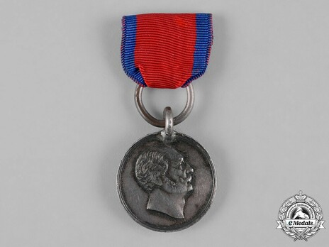Wilhelm Long Service Medal, Type III, in Silver Obverse