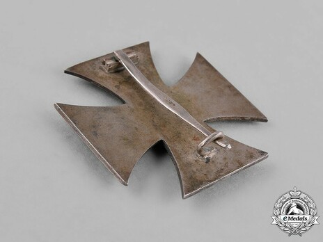 Iron Cross I Class, by Schauerte & Höhfeld (L/54) Reverse