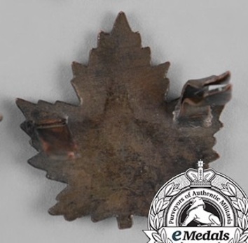 10th Mounted Rifle Battalion Other Ranks Collar Badge Reverse
