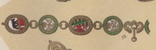 Order of Albert the Bear, Grand Master Collar (in bronze gilt, 1917)