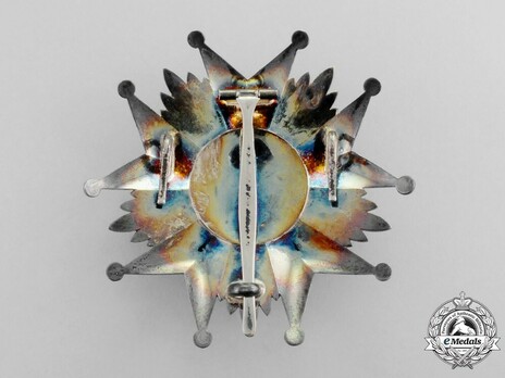 Grand Officer Breast Star Reverse