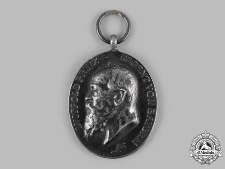 Prince Regent Luitpold Medal, Silver Medal Obverse