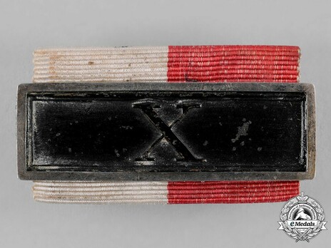 Long Service Bar in Iron for 10 Years Obverse