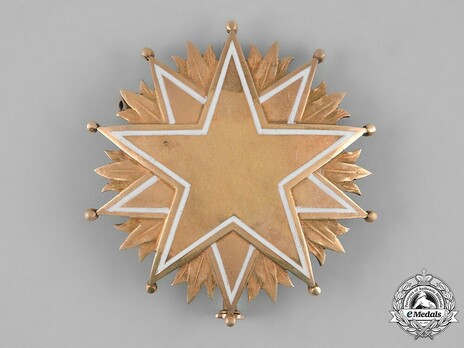 Grand Officer Breast Star Obverse