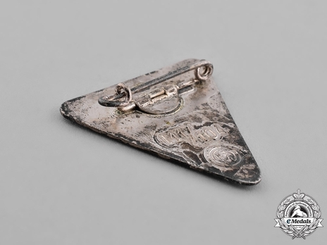 DAF 2nd Pattern Betriebsgemeinschaft Orts-Sachbearbeiterin Lapel Badge Reverse