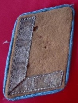 NSDAP Blockleiter Type II Ort Level Collar Tabs Obverse