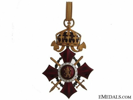 Order of Military Merit, III Class (with war decoration 1916-1933) Reverse