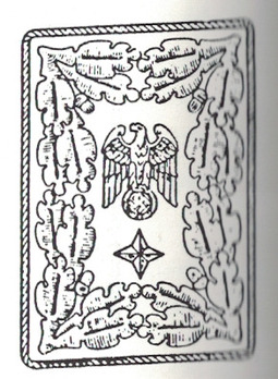 RMBO Vertreter des Ministers und Reichskommissar Collar Tabs Obverse