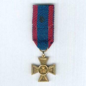 Miniature I Class Cross (1953-) Reverse