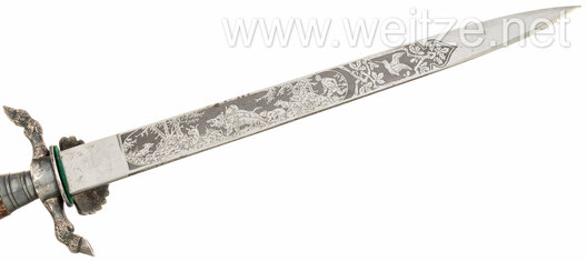 Deutsche Jägerschaft Regulation Hunting Knife by C. Eickhorn Reverse Blade