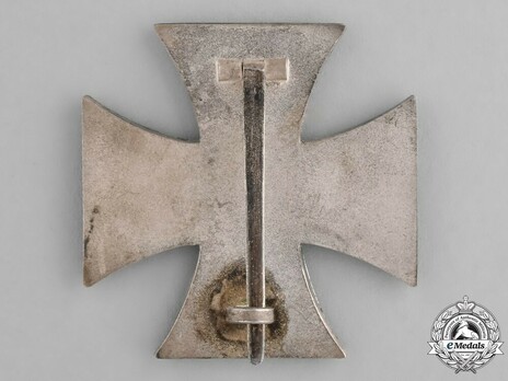 Iron Cross I Class, by C. F. Zimmermann (20) Reverse