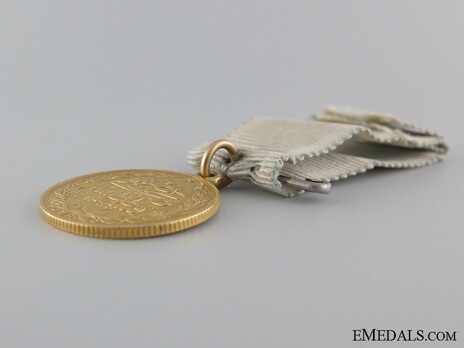 Commemorative Medal of Sashaneli Tufek, in Gold Reverse
