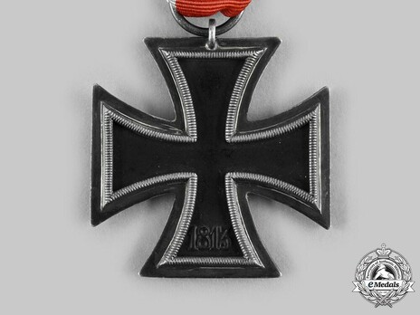 Iron Cross II Class, by E. F. Wiedmann, #19, L/51 ("19") Reverse