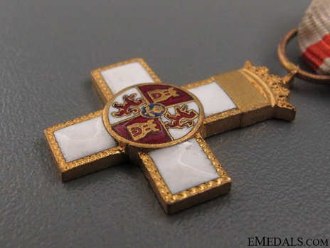 Miniature 1st Class Cross (silver gilt) Obverse