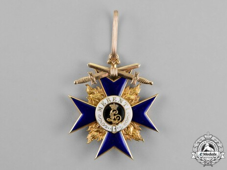 Order of Military Merit, Military Division, II Class Cross (without crown) Obverse