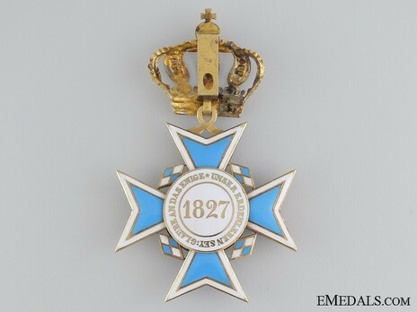 Order of Theresa, Cross (on sash) Reverse