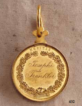Civil Honour Medal "MERITIS", Type I, III Class Gold