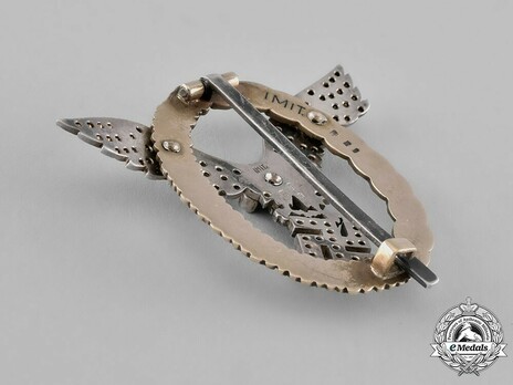 Combined Pilot/Observer Badge (2nd Model), with Diamonds Reverse