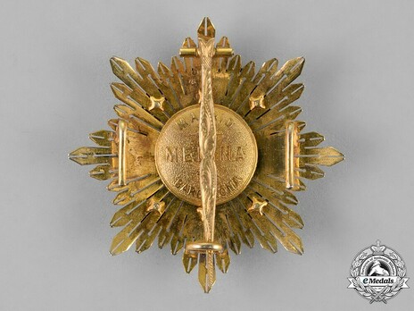 IV Class Grand Cross Breast Star Reverse