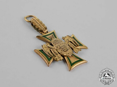 Long Service Cross of Honour Reverse