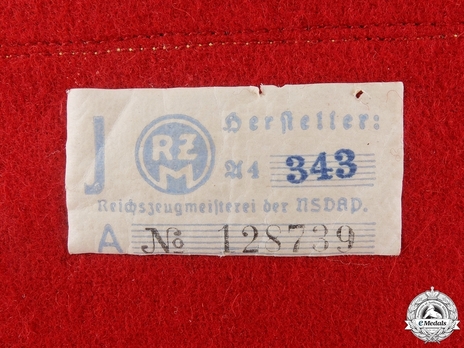 NSDAP Leiter einer Hauptstelle Type II Reich Level Armband RZM Tag