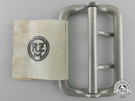 SA Double Open-Claw Buckle (silver version) Reverse