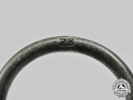 Iron Cross II Class, by Arbeitsgemeinschaft Berlin, #23 ("23") Maker Mark