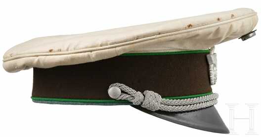 German Police Officer's Summer Visor Cap Right