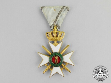 Military Order for Bravery, III Class Officer Reverse