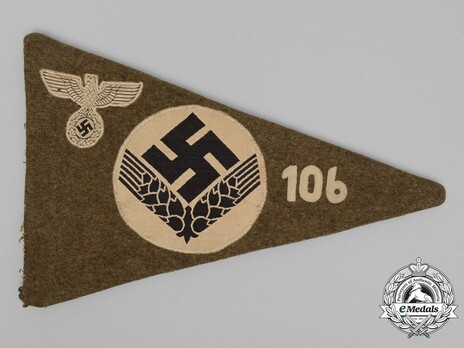 RADwJ Car Pennant Obverse