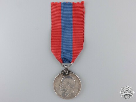 Silver Medal (uncrowned portrait, 1920-1931) Reverse