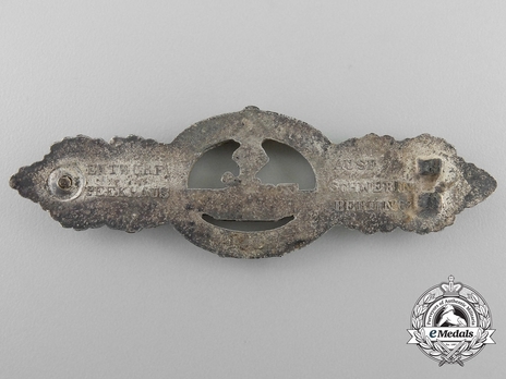 Submarine Clasp, in Silver Reverse