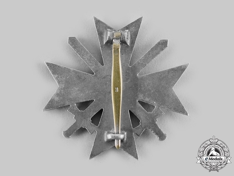 War Merit Cross I Class with Swords, by Steinhauer & Lück (tombac) Reverse