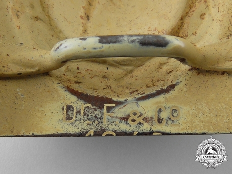 Afrikakorps Luftwaffe NCO/EM's Belt Buckle (tan version) Detail
