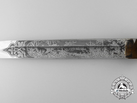 Forestry Administrative Official Hunting Cutlass by C. Eickhorn Obverse Blade