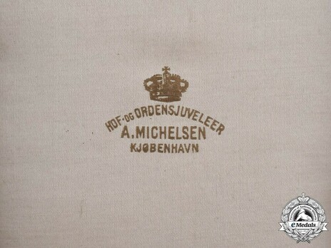 Anton Michelsen Mark on Interior Lid of Case