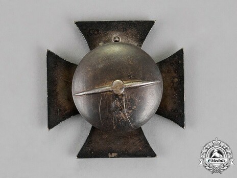 Iron Cross I Class, by Wächtler & Lange (L 55, screwback) Reverse