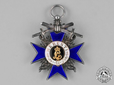 Order of Military Merit, Military Division, IV Class Cross (without crown) Obverse