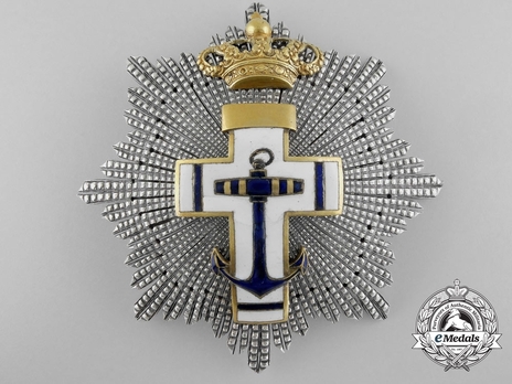 2nd Class Breast Star (white distinction pension) Obverse