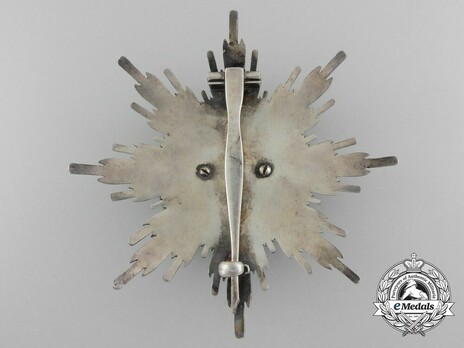 Order of the Double Dragon, Type II, II Class, III Grade Star Reverse