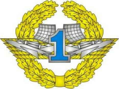 Compulsory Military Service 1st Grade Badge Obverse
