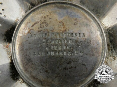 Grand Silver Breast Star Reverse