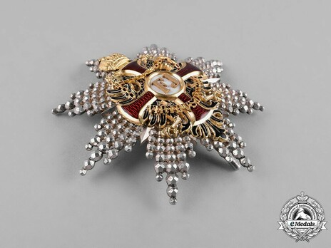 Order of Franz Joseph, Type I, Grand Cross Breast Star Obverse