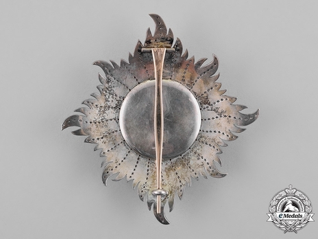 Grand Cross Breast Star (with silver gilt) Reverse