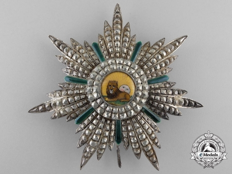 II Class Commander Breast Star (with couchant lion) Obverse